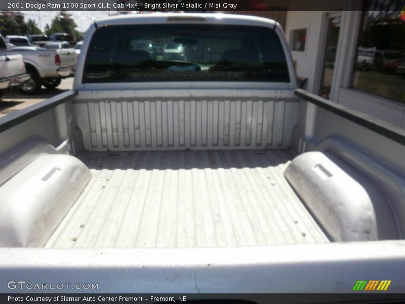 Bright Silver Metallic / Mist Gray 2001 Dodge Ram 1500 Sport Club Cab 4x4