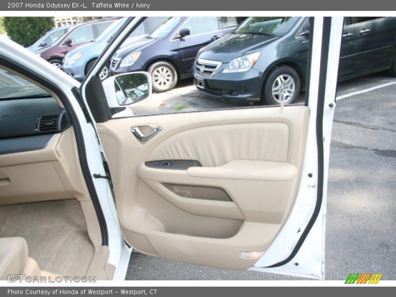 Taffeta White / Ivory 2007 Honda Odyssey EX-L
