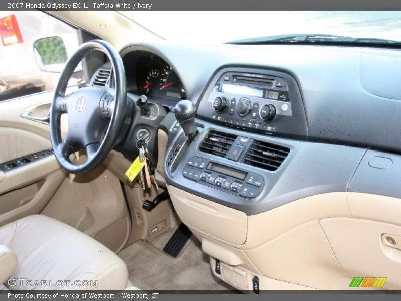 Taffeta White / Ivory 2007 Honda Odyssey EX-L