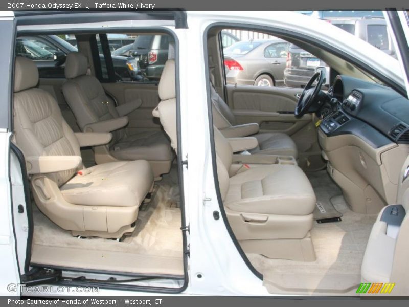 Taffeta White / Ivory 2007 Honda Odyssey EX-L