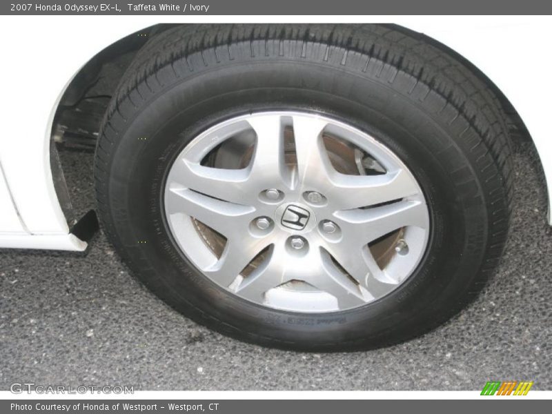 Taffeta White / Ivory 2007 Honda Odyssey EX-L