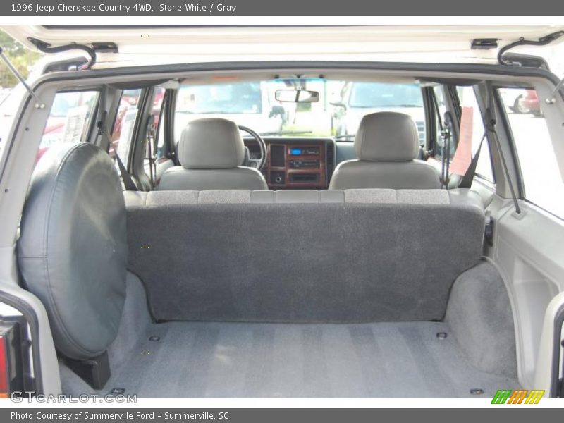 Stone White / Gray 1996 Jeep Cherokee Country 4WD