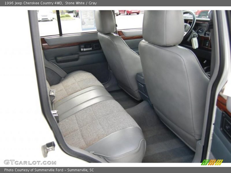 Stone White / Gray 1996 Jeep Cherokee Country 4WD