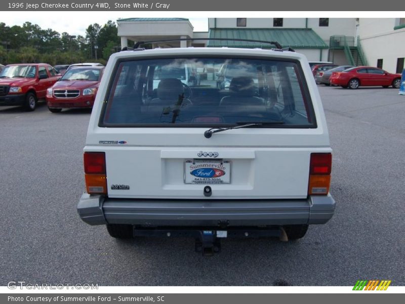 Stone White / Gray 1996 Jeep Cherokee Country 4WD