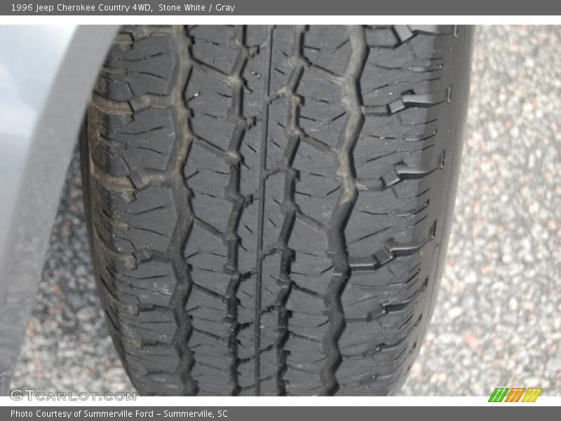 Stone White / Gray 1996 Jeep Cherokee Country 4WD