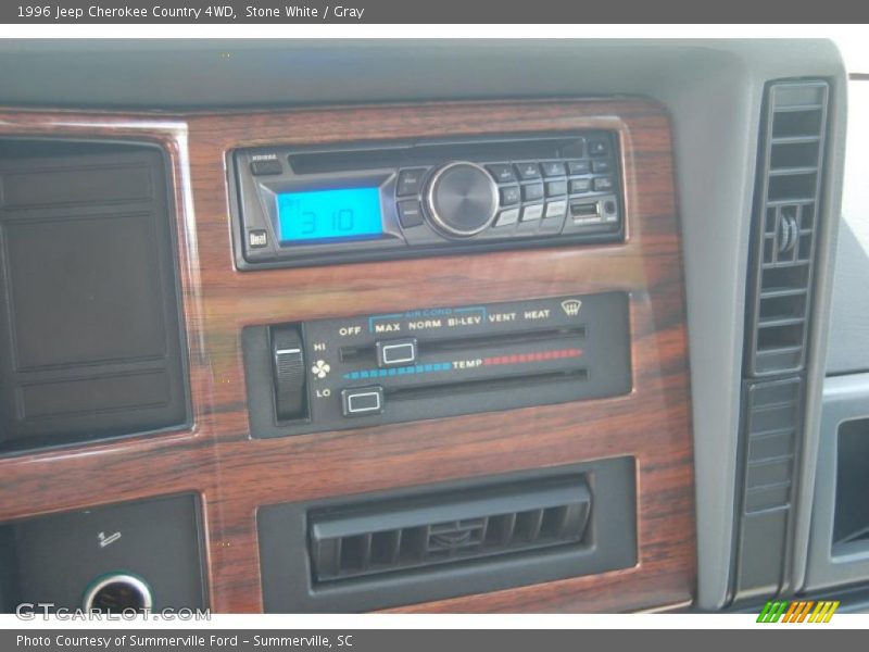 Stone White / Gray 1996 Jeep Cherokee Country 4WD