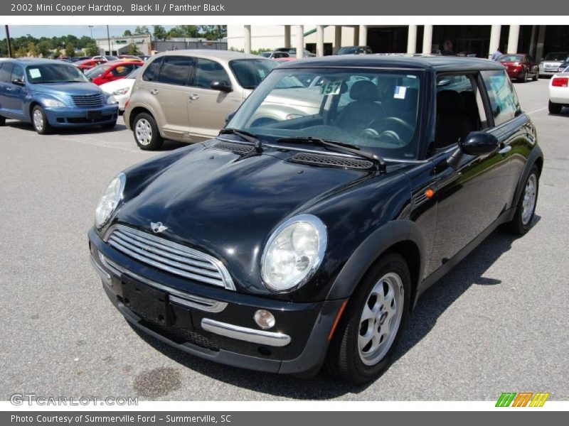Black II / Panther Black 2002 Mini Cooper Hardtop