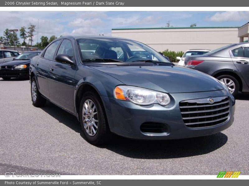 Magnesium Pearl / Dark Slate Gray 2006 Chrysler Sebring Sedan