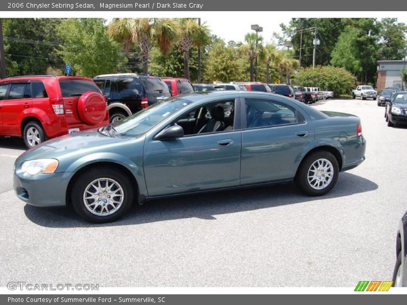 Magnesium Pearl / Dark Slate Gray 2006 Chrysler Sebring Sedan
