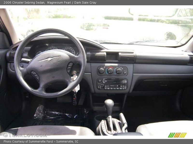 Magnesium Pearl / Dark Slate Gray 2006 Chrysler Sebring Sedan