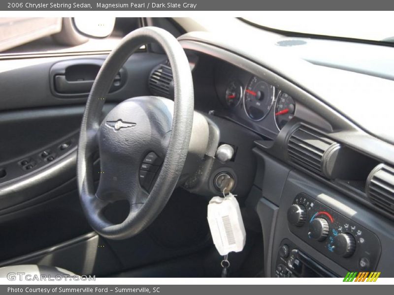 Magnesium Pearl / Dark Slate Gray 2006 Chrysler Sebring Sedan