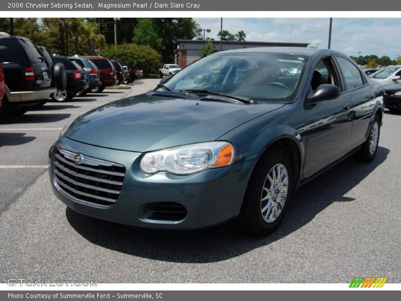 Magnesium Pearl / Dark Slate Gray 2006 Chrysler Sebring Sedan