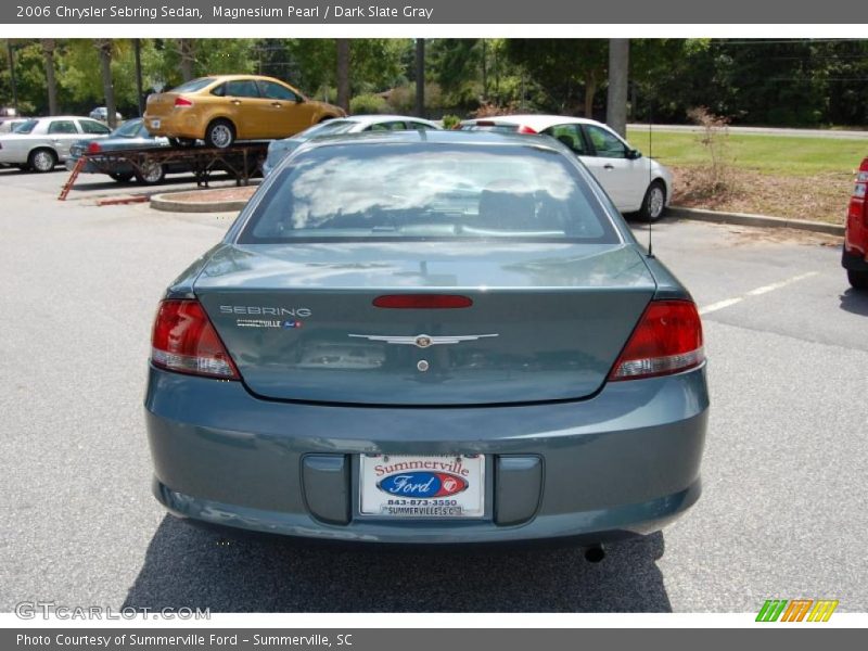 Magnesium Pearl / Dark Slate Gray 2006 Chrysler Sebring Sedan