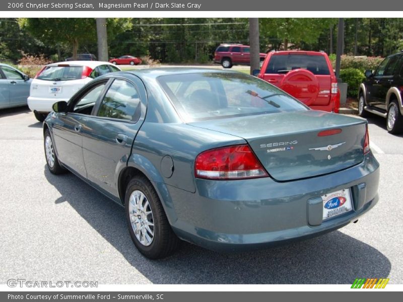 Magnesium Pearl / Dark Slate Gray 2006 Chrysler Sebring Sedan