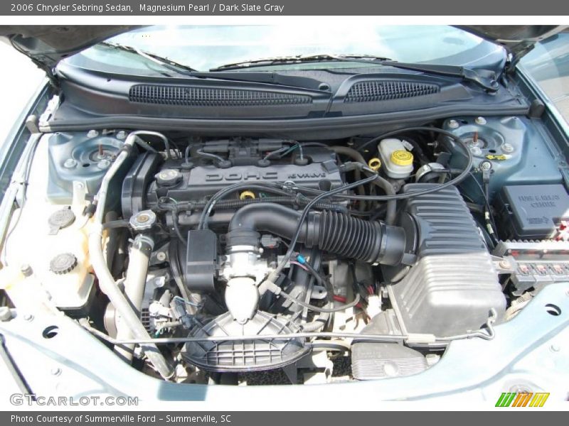 Magnesium Pearl / Dark Slate Gray 2006 Chrysler Sebring Sedan