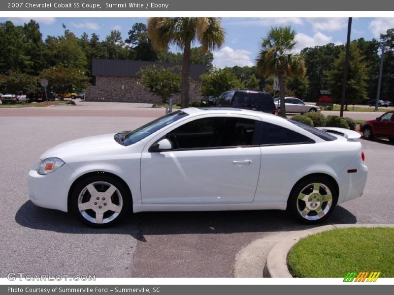 Summit White / Ebony 2007 Chevrolet Cobalt SS Coupe