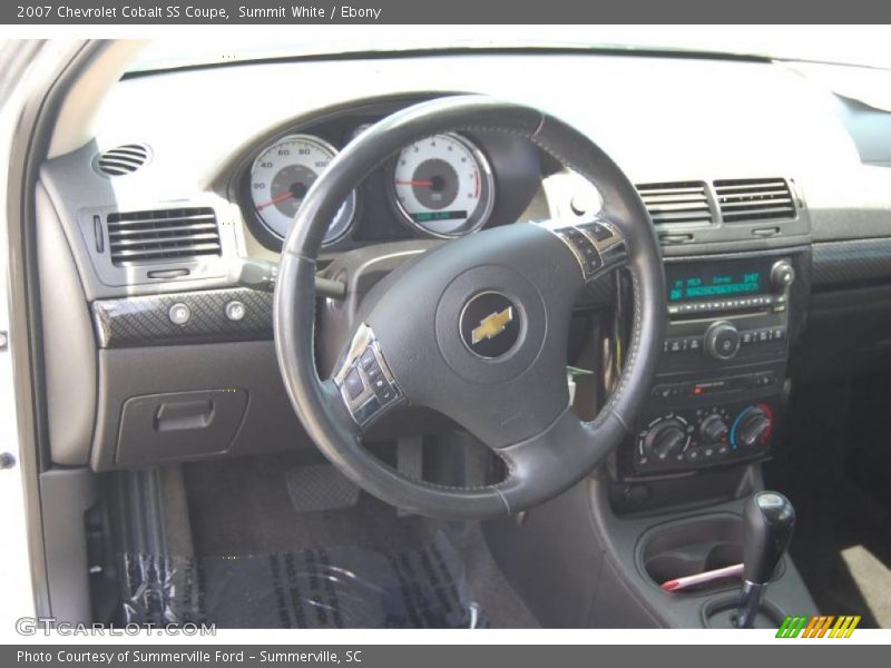 Summit White / Ebony 2007 Chevrolet Cobalt SS Coupe