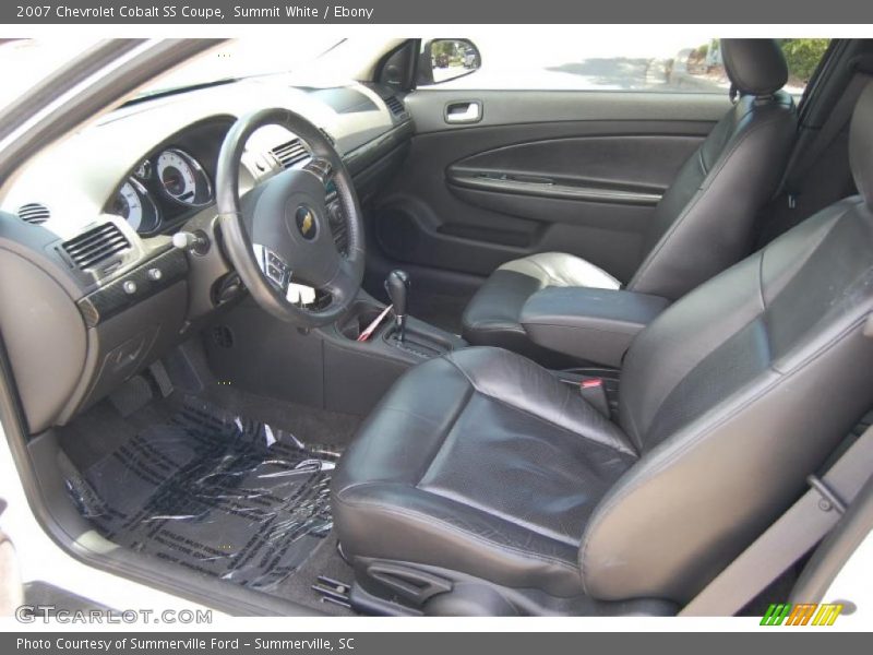 Summit White / Ebony 2007 Chevrolet Cobalt SS Coupe