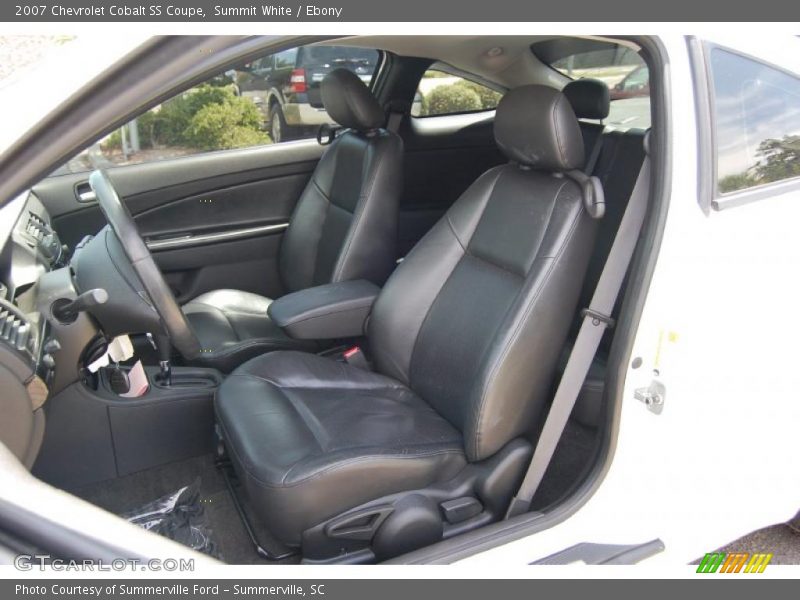 Summit White / Ebony 2007 Chevrolet Cobalt SS Coupe