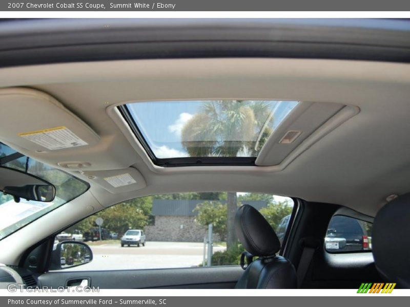 Summit White / Ebony 2007 Chevrolet Cobalt SS Coupe