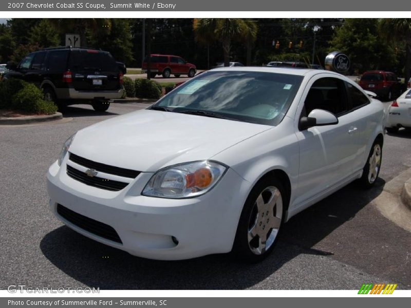 Summit White / Ebony 2007 Chevrolet Cobalt SS Coupe