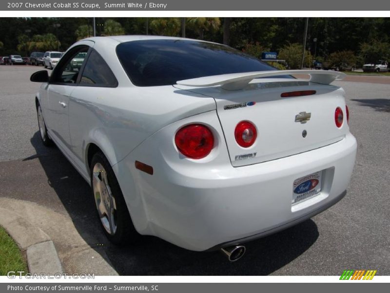 Summit White / Ebony 2007 Chevrolet Cobalt SS Coupe
