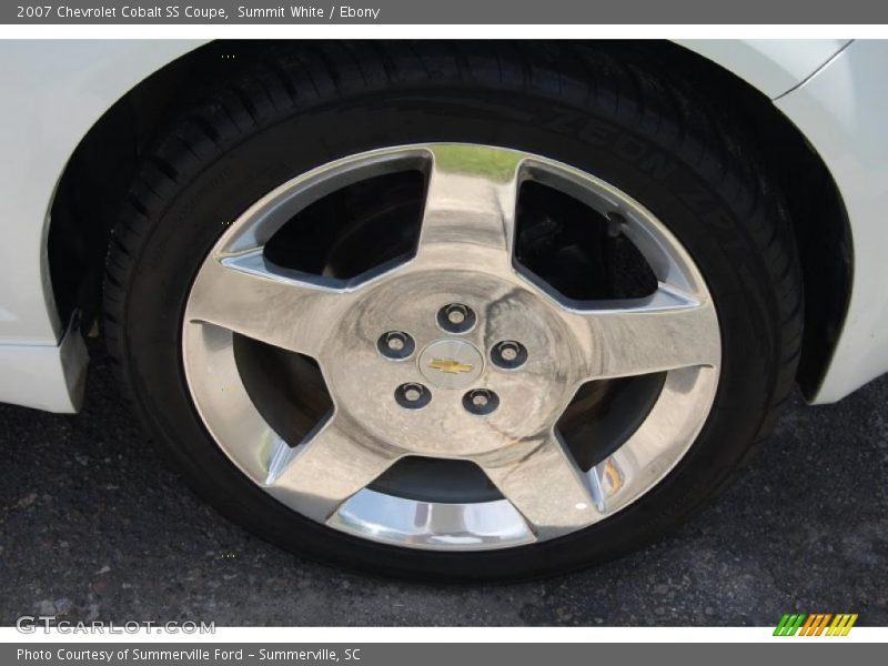 Summit White / Ebony 2007 Chevrolet Cobalt SS Coupe