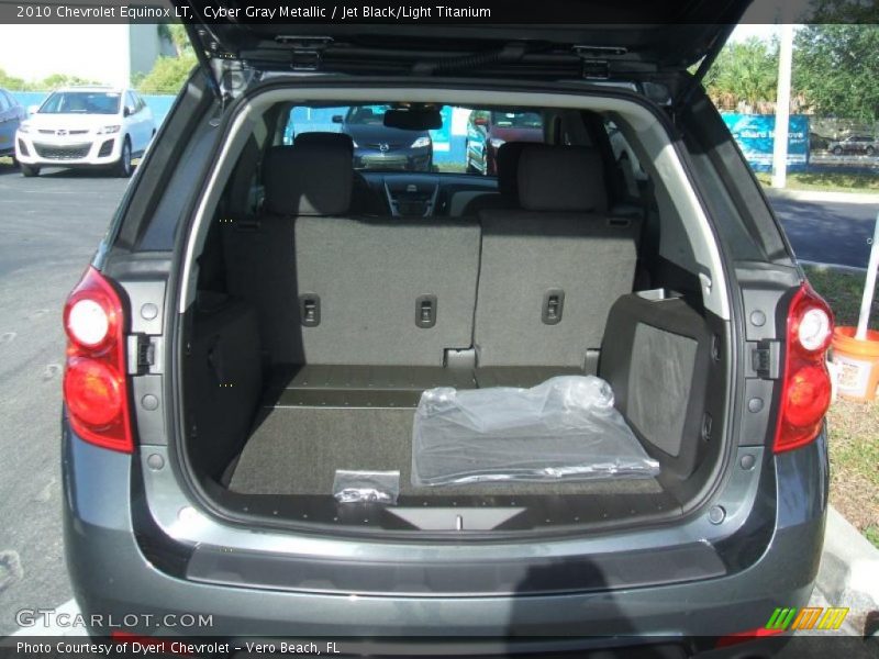 Cyber Gray Metallic / Jet Black/Light Titanium 2010 Chevrolet Equinox LT