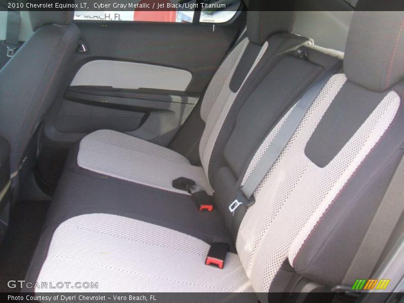 Cyber Gray Metallic / Jet Black/Light Titanium 2010 Chevrolet Equinox LT