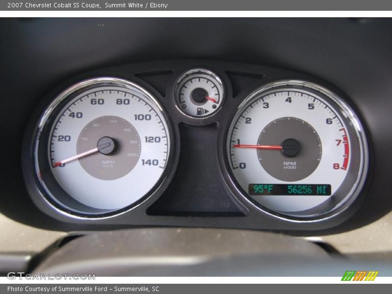 Summit White / Ebony 2007 Chevrolet Cobalt SS Coupe