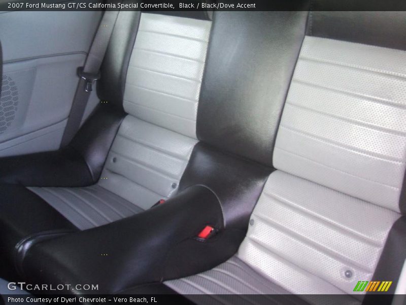 Black / Black/Dove Accent 2007 Ford Mustang GT/CS California Special Convertible