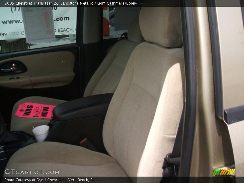 Sandstone Metallic / Light Cashmere/Ebony 2005 Chevrolet TrailBlazer LS