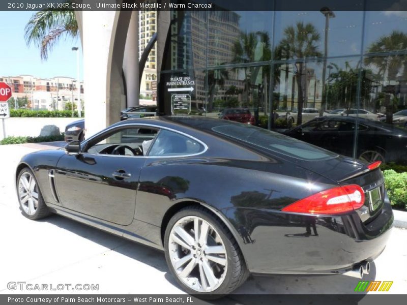 Ultimate Black Metallic / Warm Charcoal 2010 Jaguar XK XKR Coupe