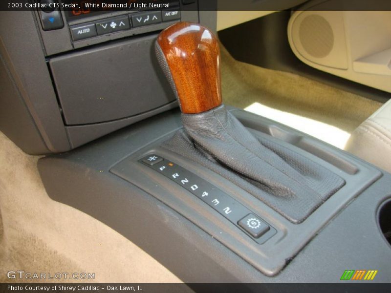 White Diamond / Light Neutral 2003 Cadillac CTS Sedan
