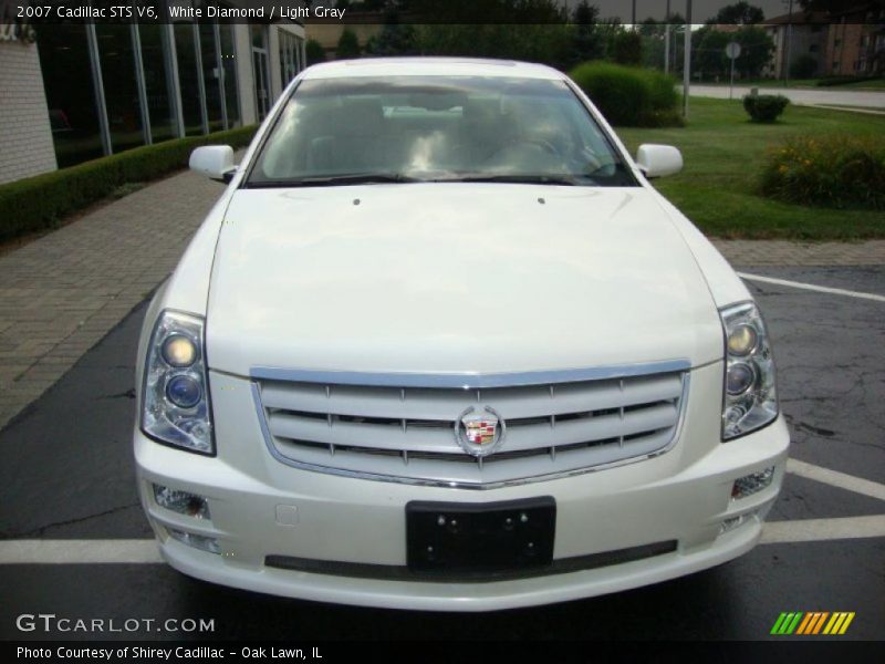 White Diamond / Light Gray 2007 Cadillac STS V6