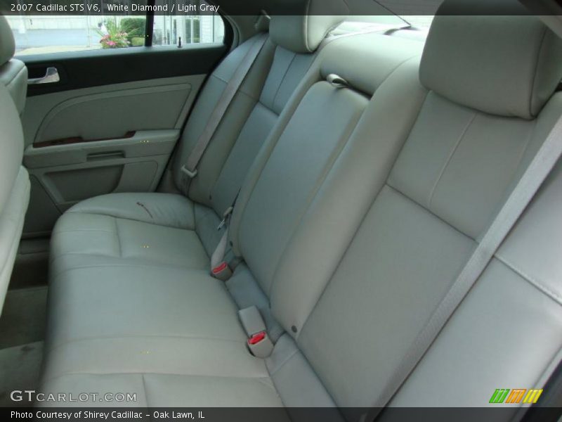 White Diamond / Light Gray 2007 Cadillac STS V6