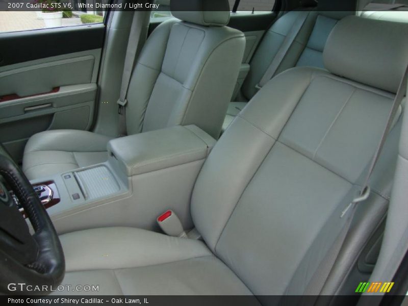 White Diamond / Light Gray 2007 Cadillac STS V6