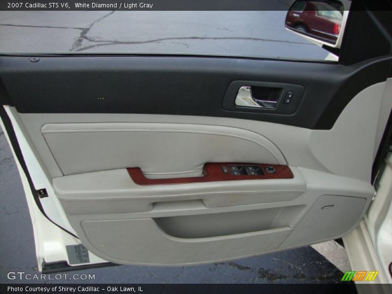 White Diamond / Light Gray 2007 Cadillac STS V6