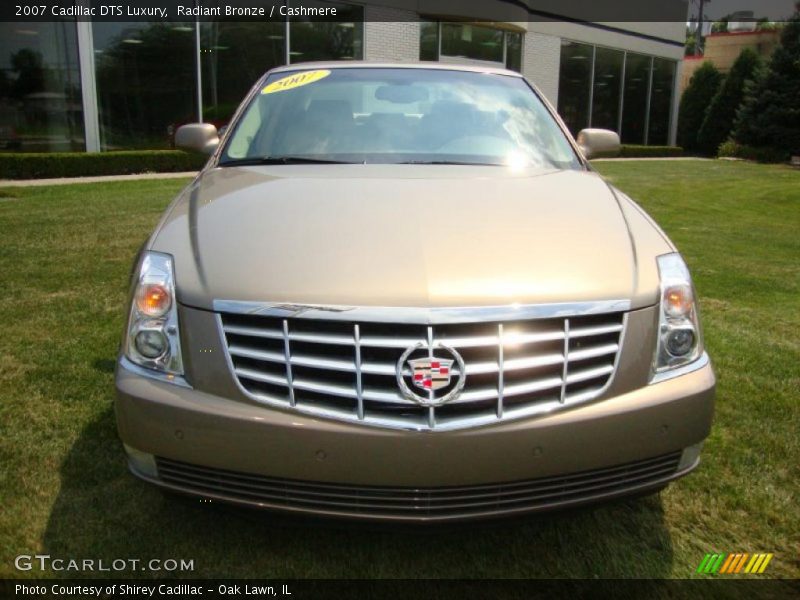 Radiant Bronze / Cashmere 2007 Cadillac DTS Luxury
