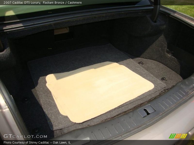Radiant Bronze / Cashmere 2007 Cadillac DTS Luxury