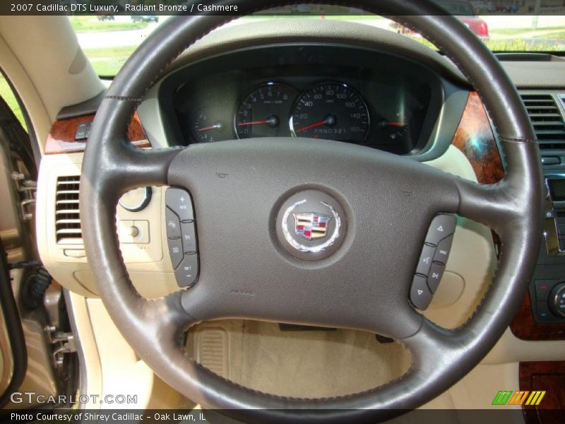 Radiant Bronze / Cashmere 2007 Cadillac DTS Luxury