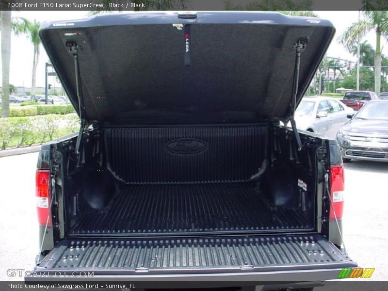 Black / Black 2008 Ford F150 Lariat SuperCrew