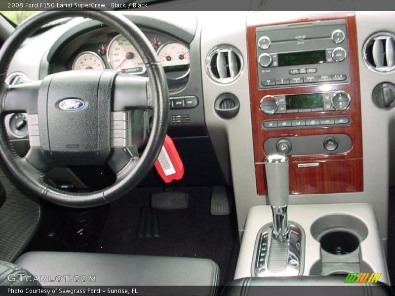 Black / Black 2008 Ford F150 Lariat SuperCrew