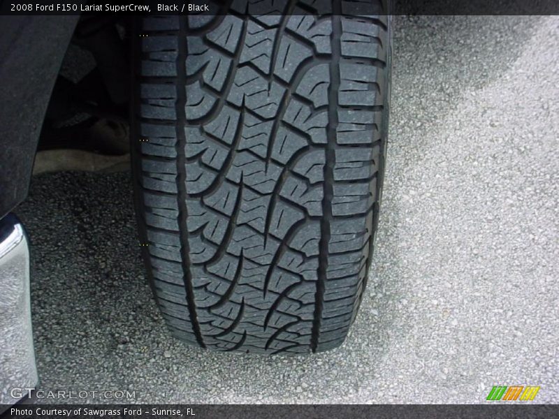 Black / Black 2008 Ford F150 Lariat SuperCrew