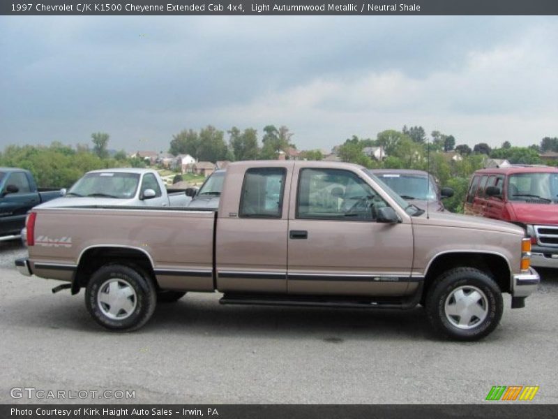 Light Autumnwood Metallic / Neutral Shale 1997 Chevrolet C/K K1500 Cheyenne Extended Cab 4x4