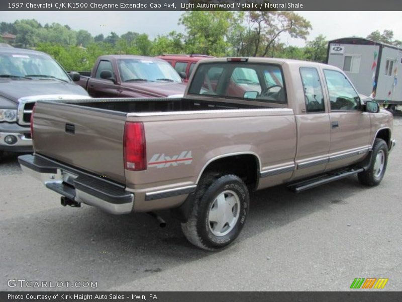 Light Autumnwood Metallic / Neutral Shale 1997 Chevrolet C/K K1500 Cheyenne Extended Cab 4x4