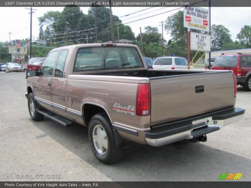 Light Autumnwood Metallic / Neutral Shale 1997 Chevrolet C/K K1500 Cheyenne Extended Cab 4x4