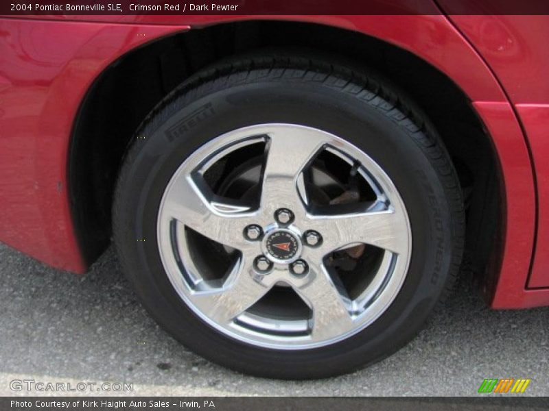 Crimson Red / Dark Pewter 2004 Pontiac Bonneville SLE