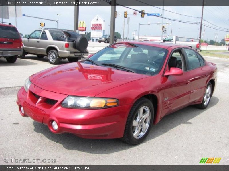 Crimson Red / Dark Pewter 2004 Pontiac Bonneville SLE