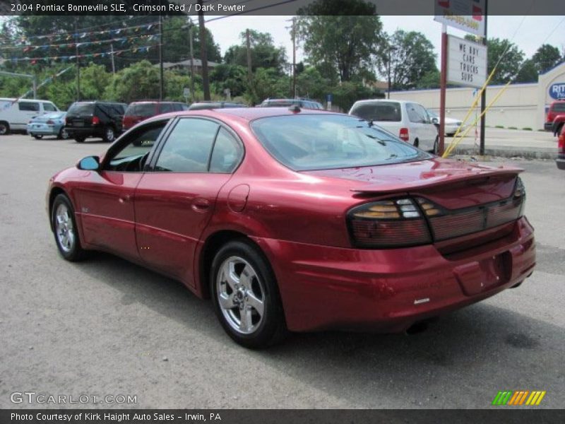 Crimson Red / Dark Pewter 2004 Pontiac Bonneville SLE